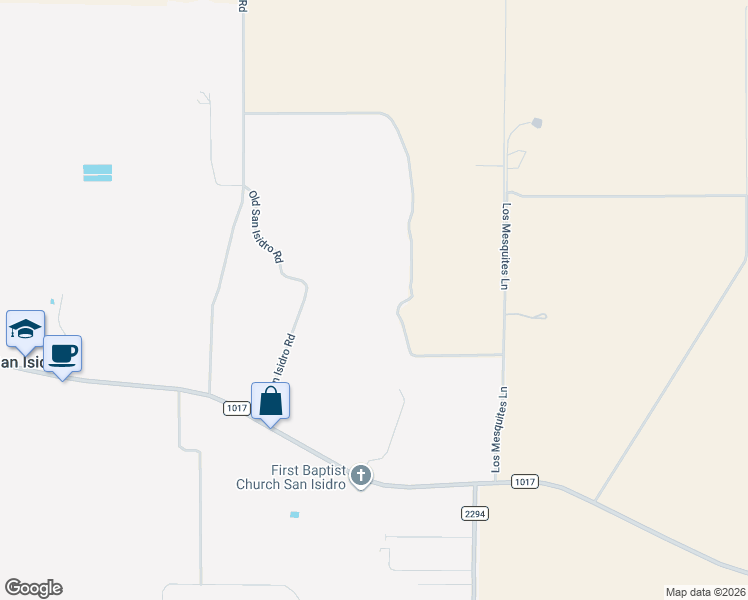 map of restaurants, bars, coffee shops, grocery stores, and more near 25 Dos Palomas Road in San Isidro