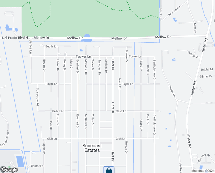map of restaurants, bars, coffee shops, grocery stores, and more near 8269 Sevigny Drive in North Fort Myers