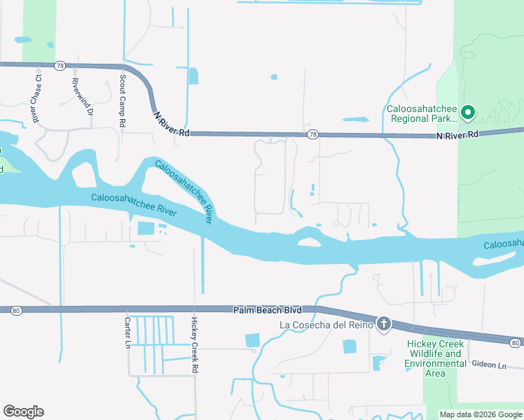 map of restaurants, bars, coffee shops, grocery stores, and more near 17120 Serengeti Circle in Alva