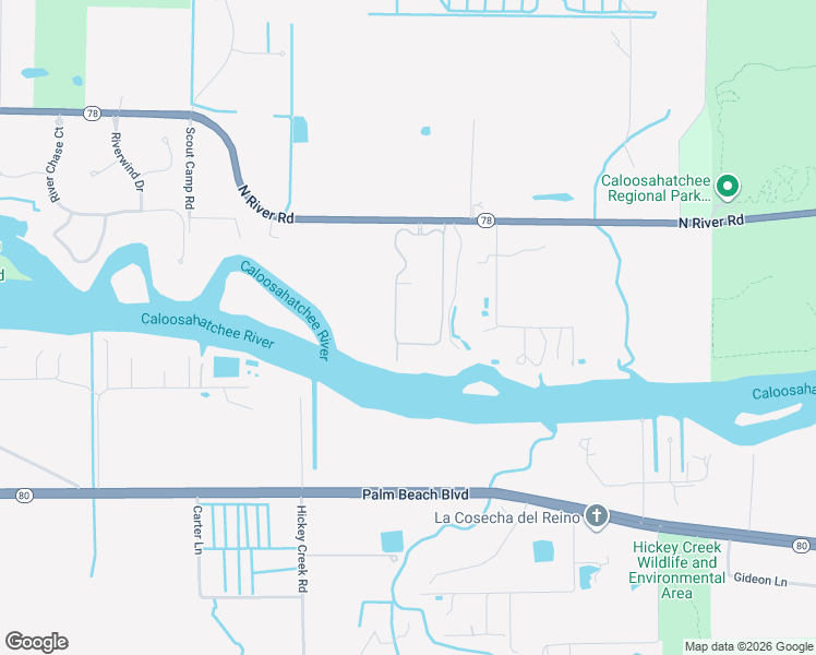map of restaurants, bars, coffee shops, grocery stores, and more near 17120 Serengeti Circle in Alva