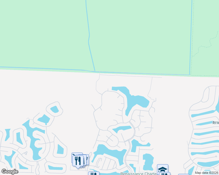 map of restaurants, bars, coffee shops, grocery stores, and more near 2880 North Bight in West Palm Beach