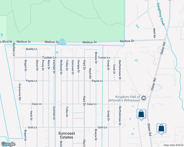 map of restaurants, bars, coffee shops, grocery stores, and more near 8326 Breeze Drive in North Fort Myers
