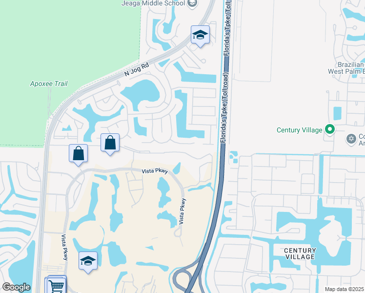 map of restaurants, bars, coffee shops, grocery stores, and more near 6262 Hammock Park Road in West Palm Beach