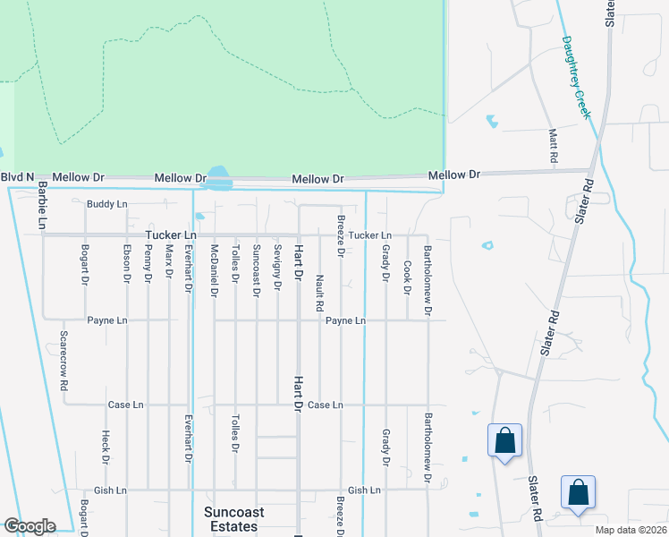 map of restaurants, bars, coffee shops, grocery stores, and more near 8376 Breeze Drive in North Fort Myers