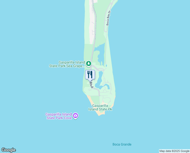 map of restaurants, bars, coffee shops, grocery stores, and more near 773 Beach View Drive in Boca Grande