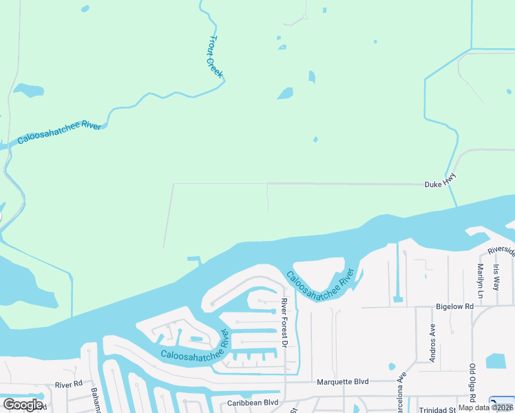 map of restaurants, bars, coffee shops, grocery stores, and more near 13746 Duke Highway in Alva