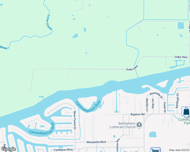 map of restaurants, bars, coffee shops, grocery stores, and more near 14080 Duke Highway in Alva
