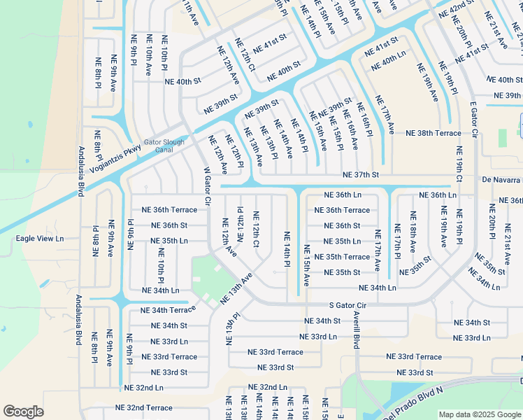 map of restaurants, bars, coffee shops, grocery stores, and more near 3606 Northeast 12th Court in Cape Coral