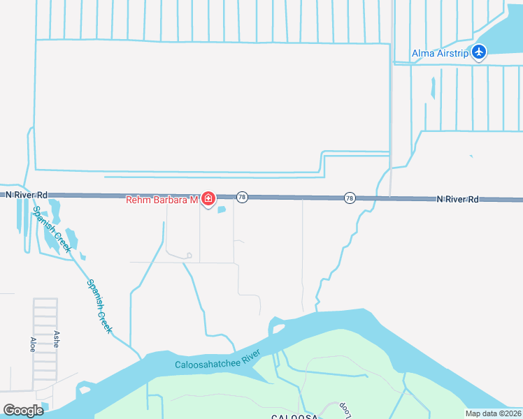 map of restaurants, bars, coffee shops, grocery stores, and more near 22841 North River Road in Alva