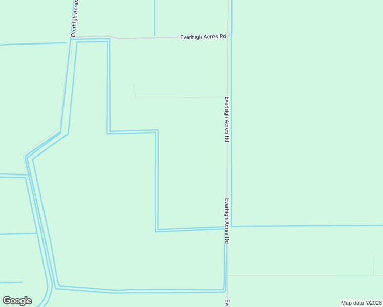 map of restaurants, bars, coffee shops, grocery stores, and more near 2777 Everhigh Acres Road in Clewiston