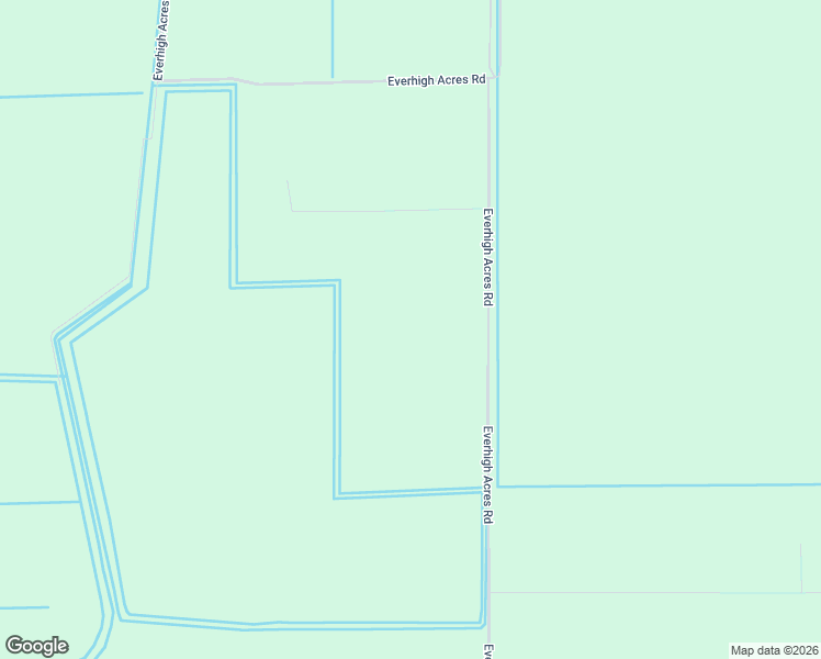 map of restaurants, bars, coffee shops, grocery stores, and more near 2777 Everhigh Acres Road in Clewiston