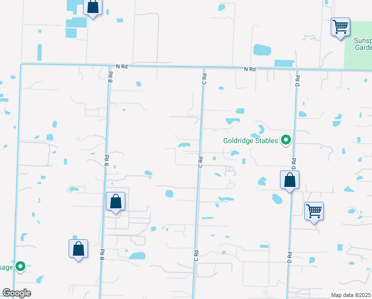 map of restaurants, bars, coffee shops, grocery stores, and more near 3571 C Road in Loxahatchee