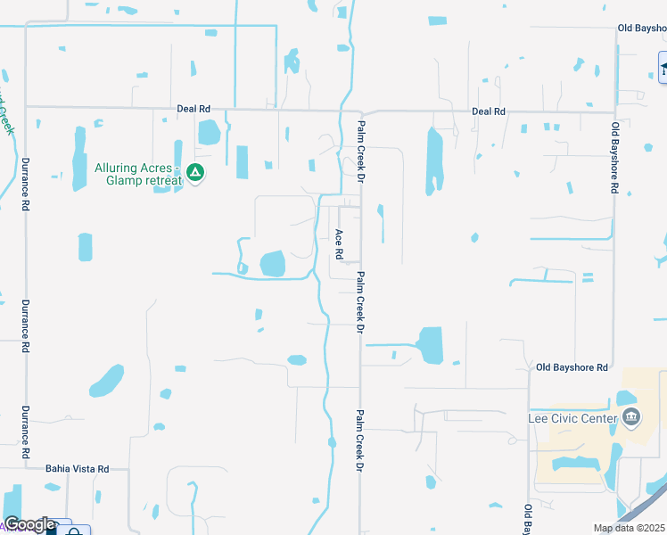 map of restaurants, bars, coffee shops, grocery stores, and more near 18280 Deuce Road in North Fort Myers