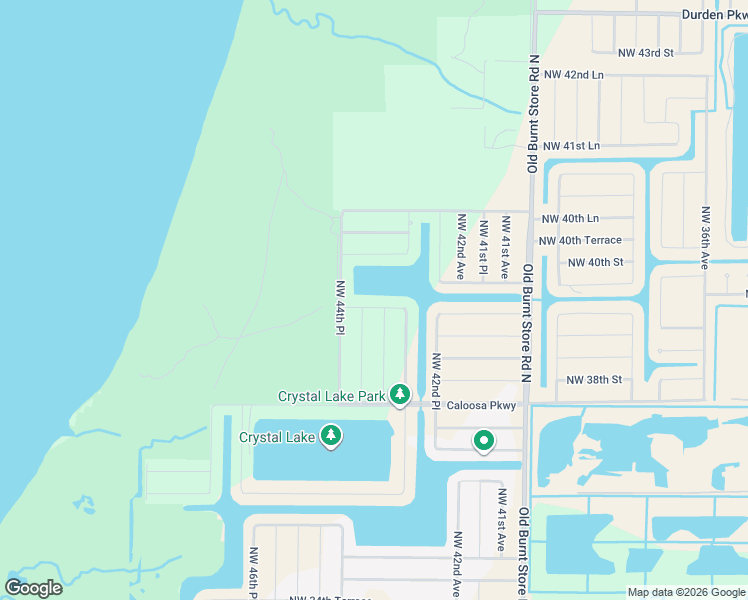 map of restaurants, bars, coffee shops, grocery stores, and more near 4327 Northwest 39th Street in Cape Coral