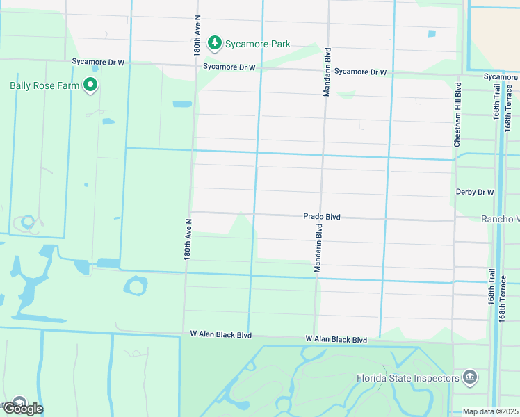 map of restaurants, bars, coffee shops, grocery stores, and more near 17711 Prado Boulevard in Loxahatchee