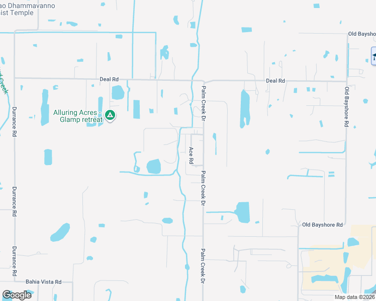 map of restaurants, bars, coffee shops, grocery stores, and more near 18381 Ace Road in North Fort Myers