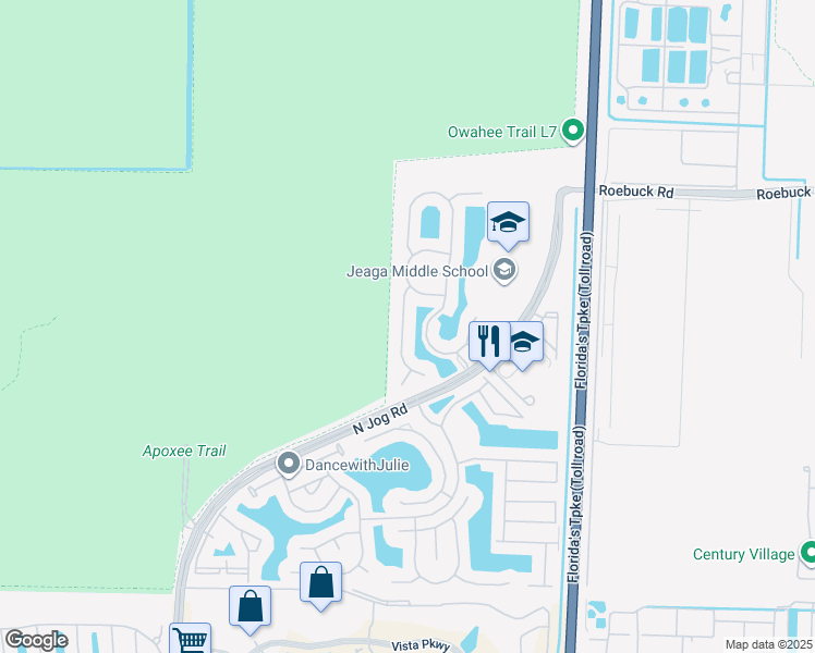 map of restaurants, bars, coffee shops, grocery stores, and more near 3658 Turtle Island Court in West Palm Beach