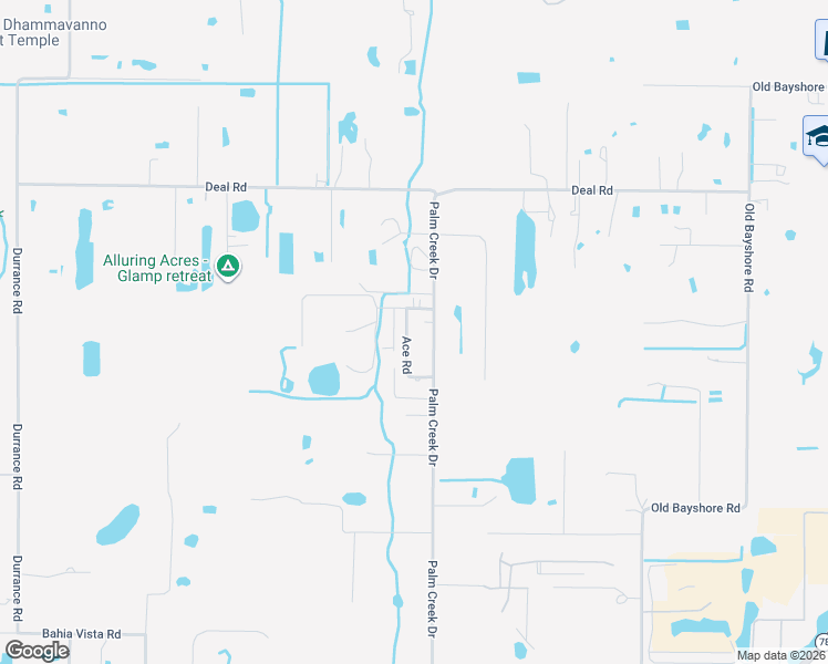 map of restaurants, bars, coffee shops, grocery stores, and more near 18381 Ace Road in North Fort Myers