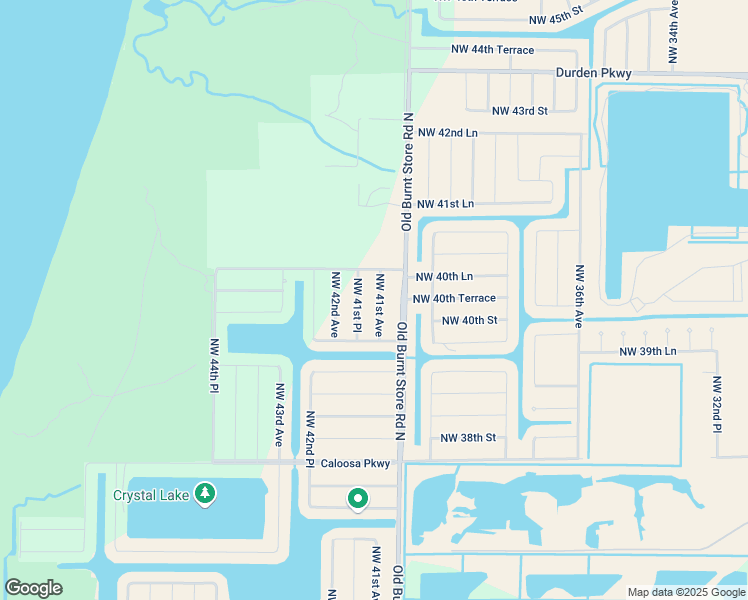 map of restaurants, bars, coffee shops, grocery stores, and more near 4006 Northwest 41st Avenue in Cape Coral