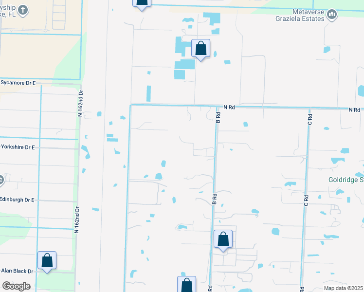 map of restaurants, bars, coffee shops, grocery stores, and more near 15696 Ferris Place in Loxahatchee