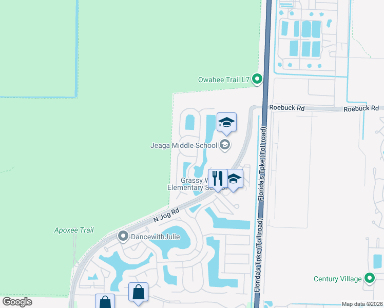 map of restaurants, bars, coffee shops, grocery stores, and more near 3756 Hamilton Key in Royal Palm Beach