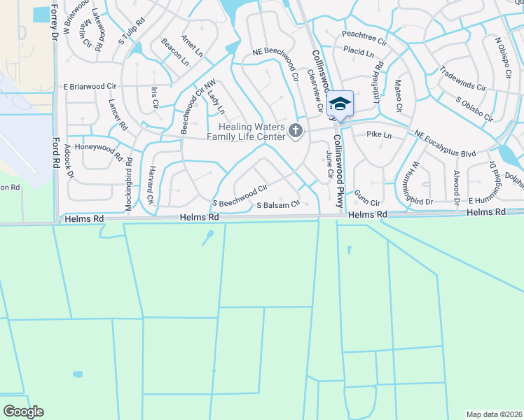 map of restaurants, bars, coffee shops, grocery stores, and more near 3005 South Balsam Circle in LaBelle