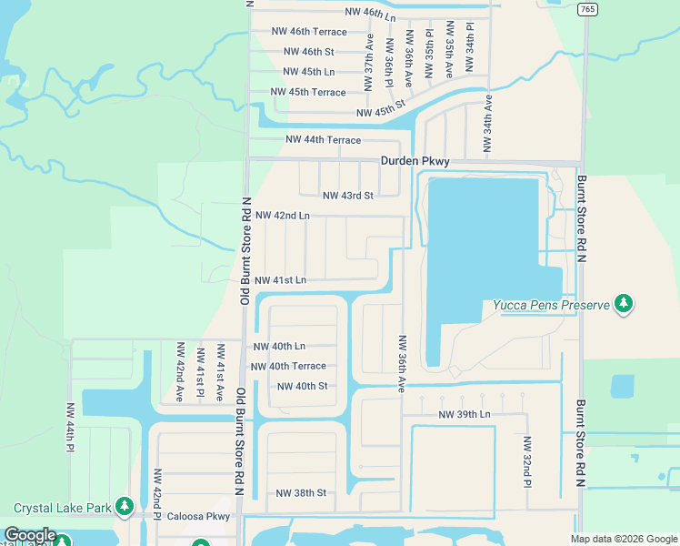 map of restaurants, bars, coffee shops, grocery stores, and more near 3710 Northwest 41st Lane in Cape Coral