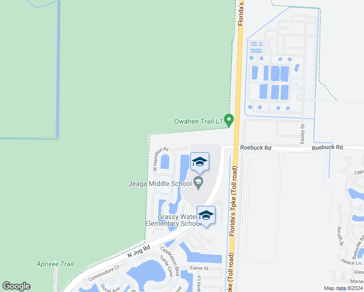 map of restaurants, bars, coffee shops, grocery stores, and more near 6327 Greenhedge Court in West Palm Beach