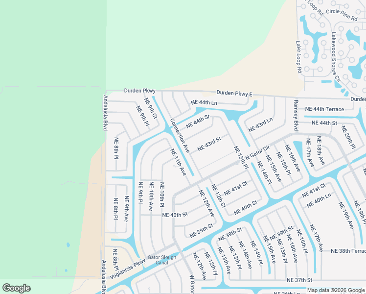 map of restaurants, bars, coffee shops, grocery stores, and more near 4234 Connection Avenue in Cape Coral