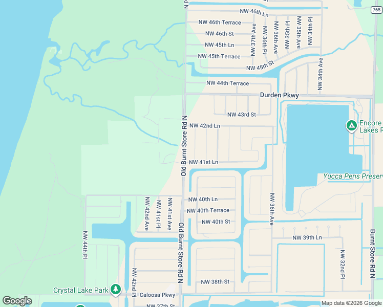 map of restaurants, bars, coffee shops, grocery stores, and more near 3938 Northwest 41st Place in Cape Coral