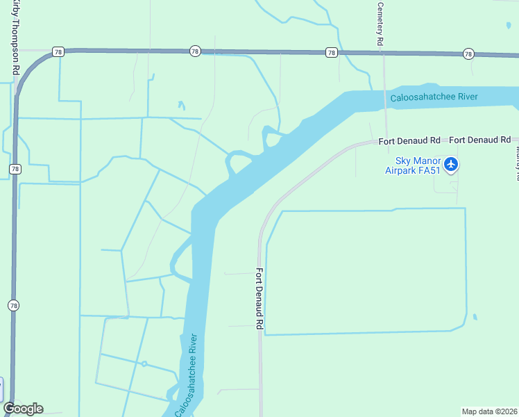 map of restaurants, bars, coffee shops, grocery stores, and more near 4942 Fort Denaud Road in Fort Denaud