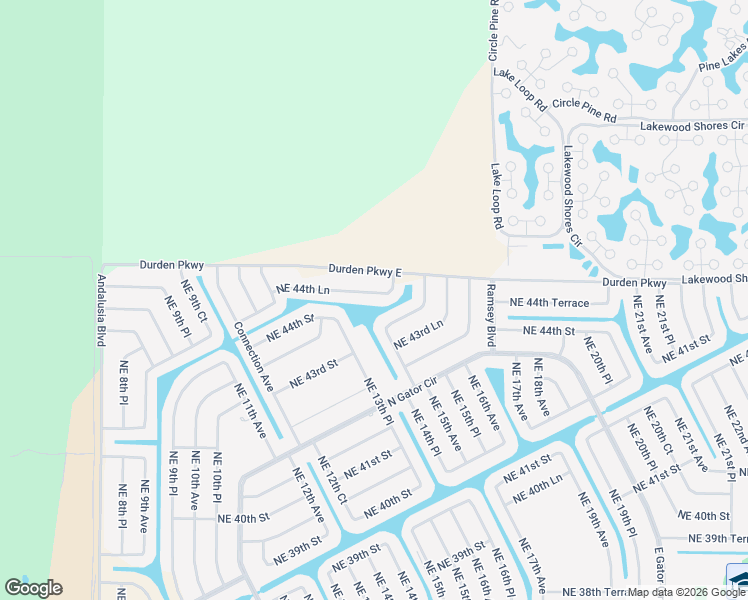map of restaurants, bars, coffee shops, grocery stores, and more near 1184 Durden Parkway East in Cape Coral
