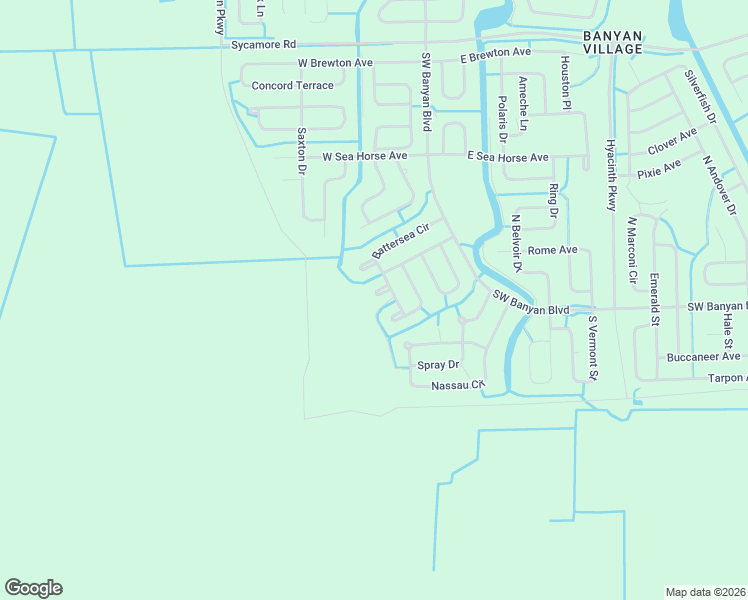 map of restaurants, bars, coffee shops, grocery stores, and more near 441 Kali Court in LaBelle