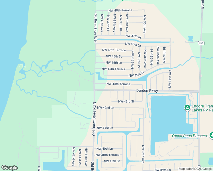 map of restaurants, bars, coffee shops, grocery stores, and more near 3910 Northwest 44th Terrace in Cape Coral