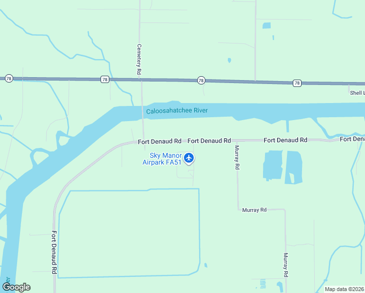map of restaurants, bars, coffee shops, grocery stores, and more near 4300 Fort Denaud Road in LaBelle