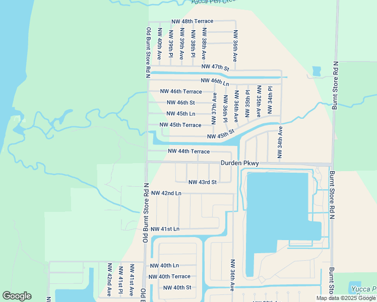 map of restaurants, bars, coffee shops, grocery stores, and more near 3811 Northwest 44th Terrace in Cape Coral