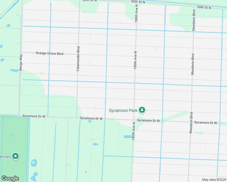 map of restaurants, bars, coffee shops, grocery stores, and more near 18184 42nd Road North in Loxahatchee