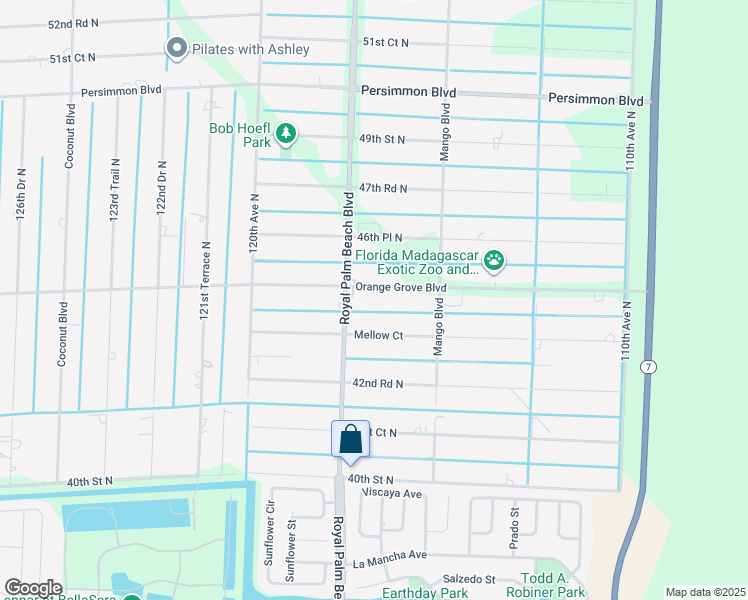 map of restaurants, bars, coffee shops, grocery stores, and more near 11682 Orange Grove Boulevard in West Palm Beach
