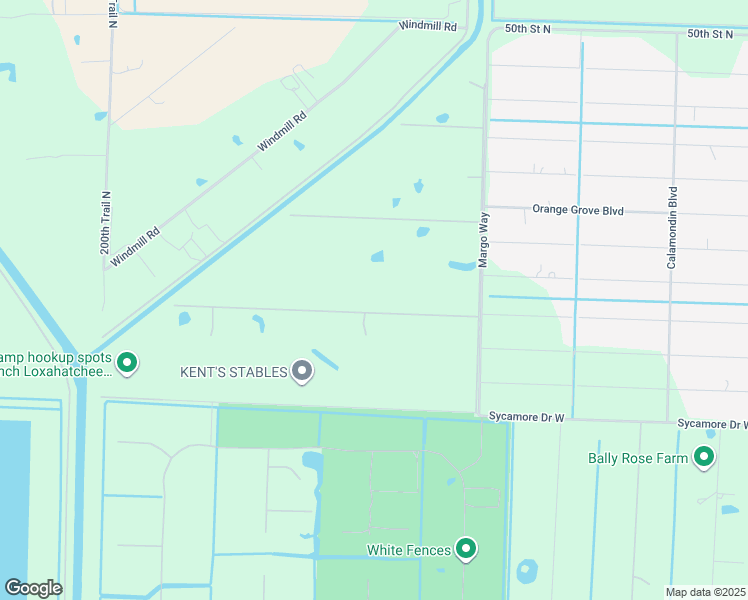 map of restaurants, bars, coffee shops, grocery stores, and more near 19301 Green Grove Court in Loxahatchee