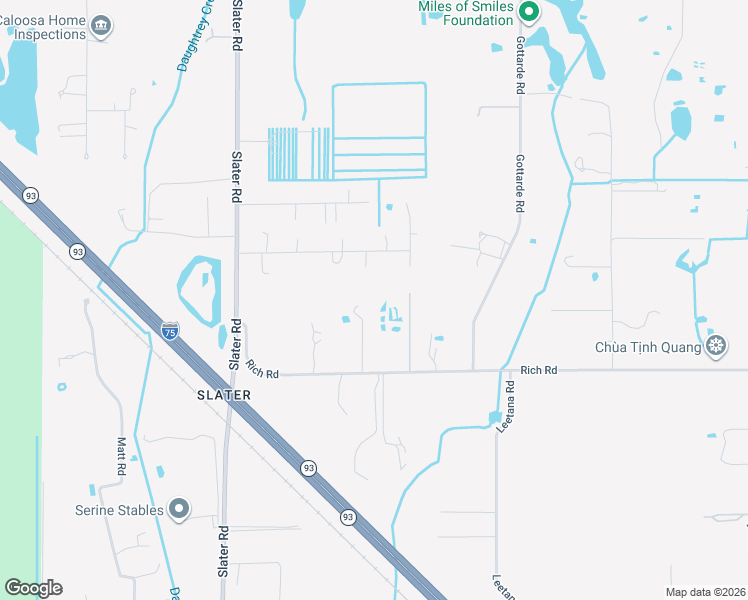 map of restaurants, bars, coffee shops, grocery stores, and more near 6821 Rich Road in North Fort Myers
