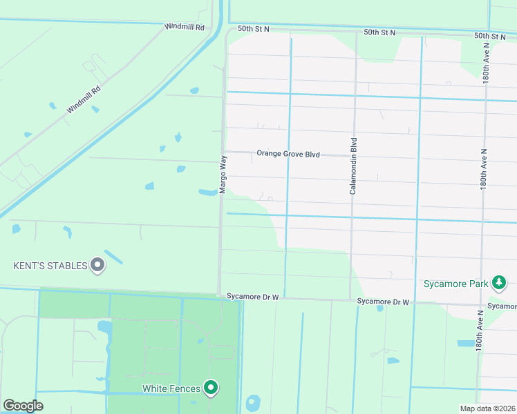 map of restaurants, bars, coffee shops, grocery stores, and more near 18852 43rd Road North in Loxahatchee