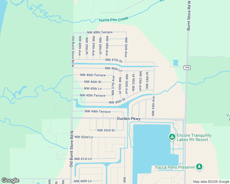 map of restaurants, bars, coffee shops, grocery stores, and more near 4530 Northwest 36th Place in Cape Coral