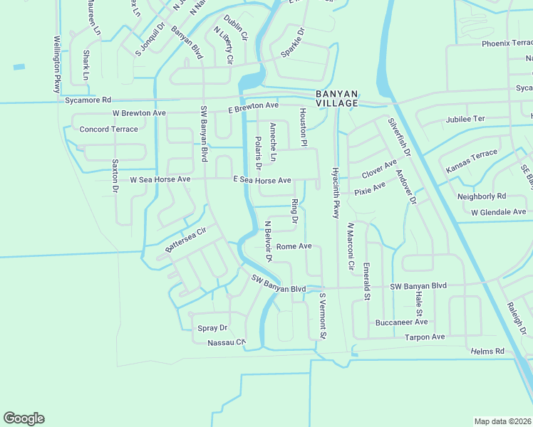 map of restaurants, bars, coffee shops, grocery stores, and more near 742 Eugene Cernan Drive in LaBelle