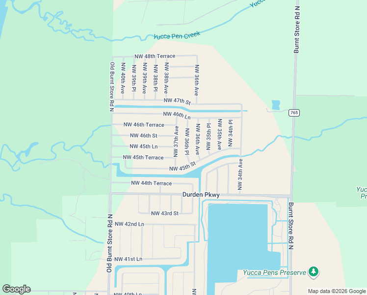 map of restaurants, bars, coffee shops, grocery stores, and more near 4530 Northwest 36th Place in Cape Coral
