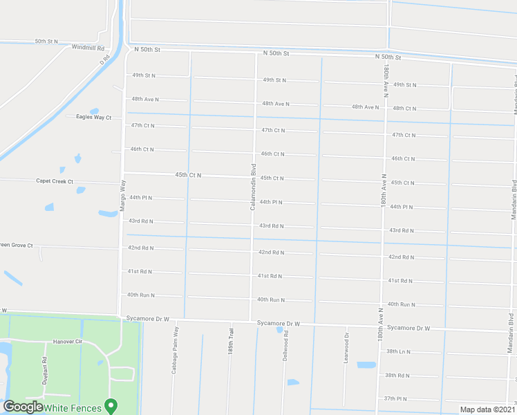map of restaurants, bars, coffee shops, grocery stores, and more near 4436 Calamondin Boulevard in Loxahatchee