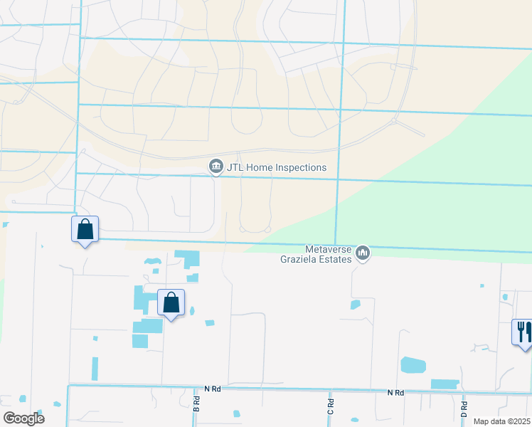 map of restaurants, bars, coffee shops, grocery stores, and more near Orange Grove Boulevard in Loxahatchee