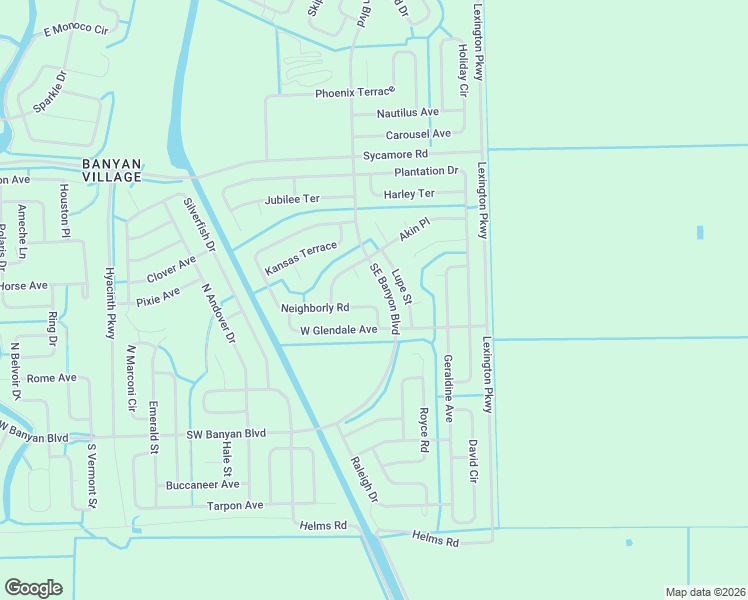 map of restaurants, bars, coffee shops, grocery stores, and more near 404 Eli Court in LaBelle