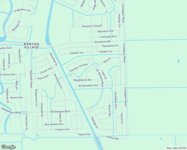 map of restaurants, bars, coffee shops, grocery stores, and more near 404 Eli Court in LaBelle