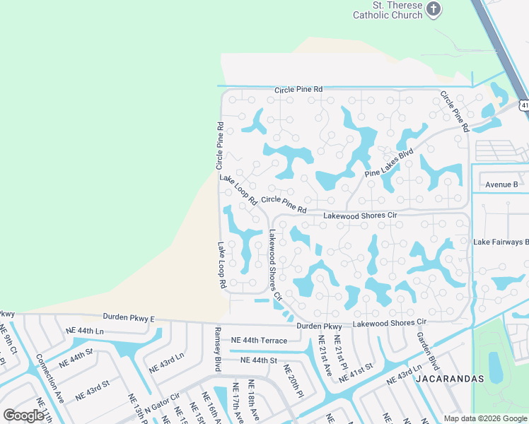 map of restaurants, bars, coffee shops, grocery stores, and more near 10511 Lake Loop Road in North Fort Myers