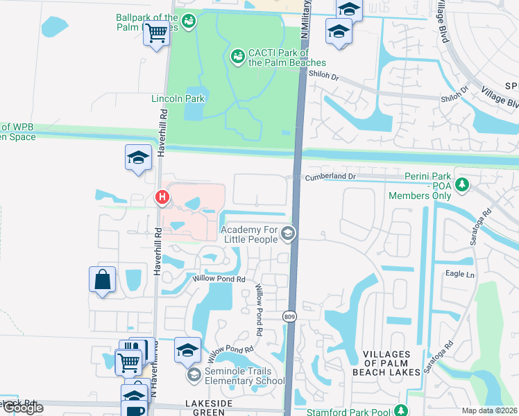map of restaurants, bars, coffee shops, grocery stores, and more near 4641 Wadita Ka Way in West Palm Beach